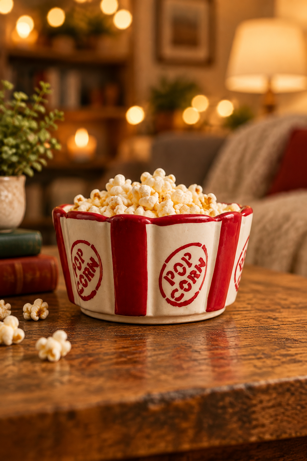 The Movie Night Popcorn Bowl