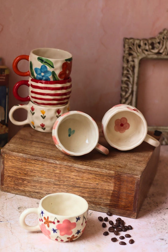 Set of 6 Spring Sips Mugs (for the price of 5) with premium quality material