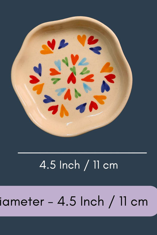 #LOVEISLOVE handmade Dessert Plate