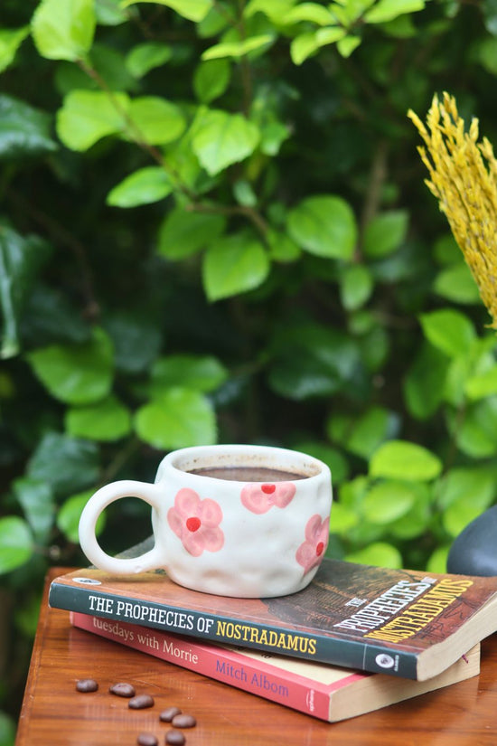 handmade floral bliss mug