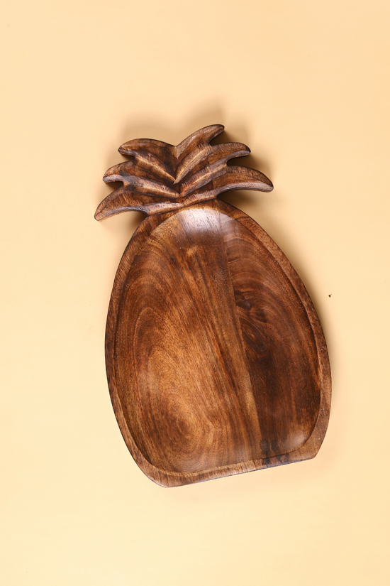 Unique design wooden serveware platter 