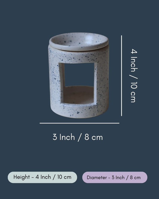 White Aroma Tea Light Diffuser