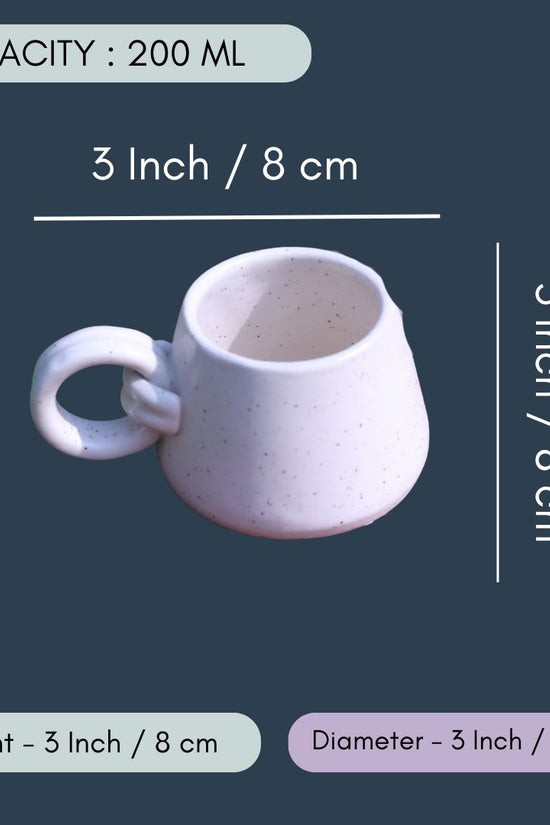 Knotted Handle Mug