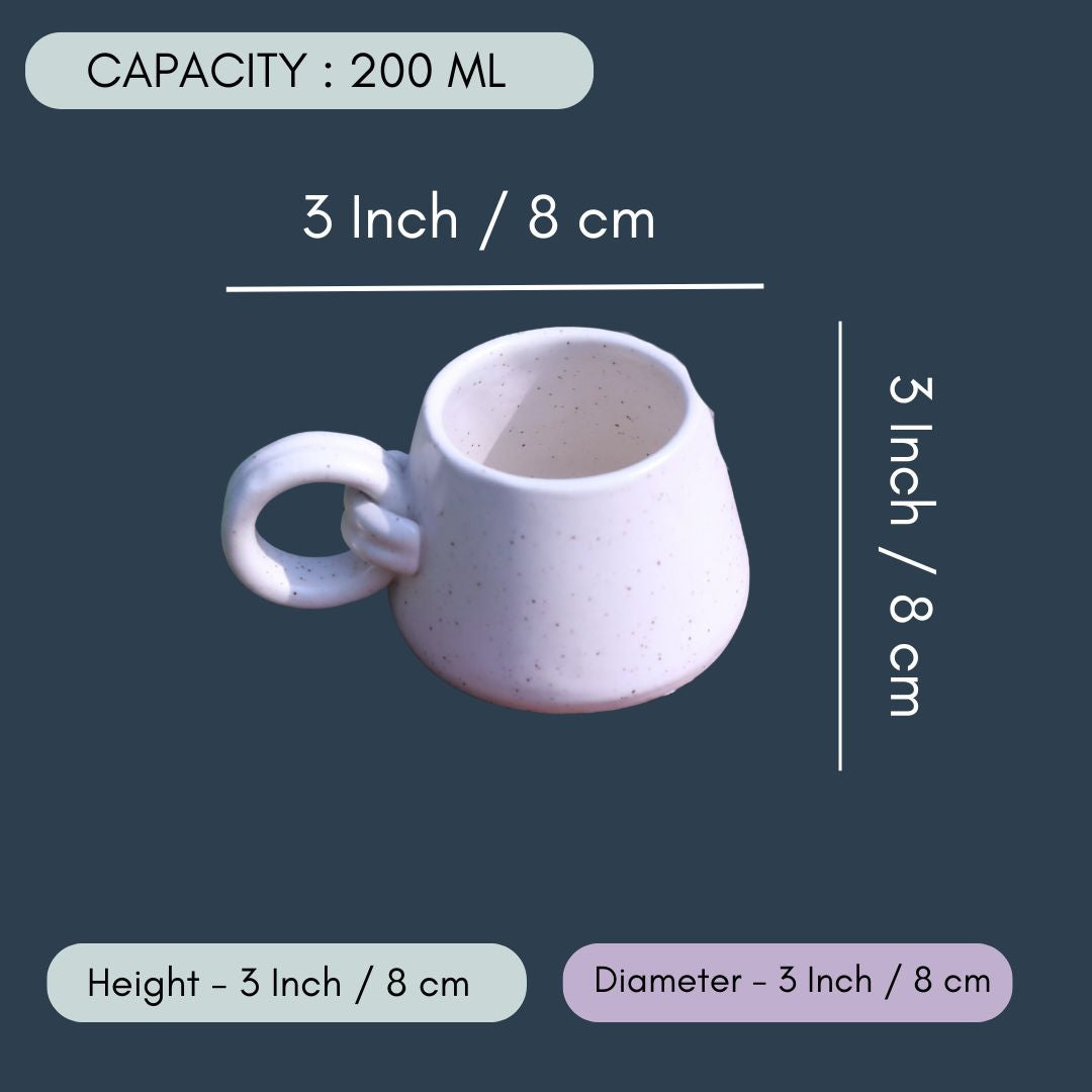 Knotted Handle Mug
