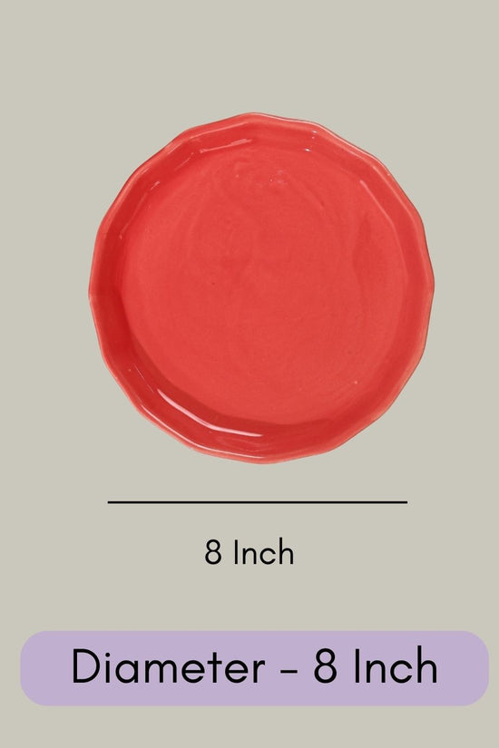 Pink Snack Plate
