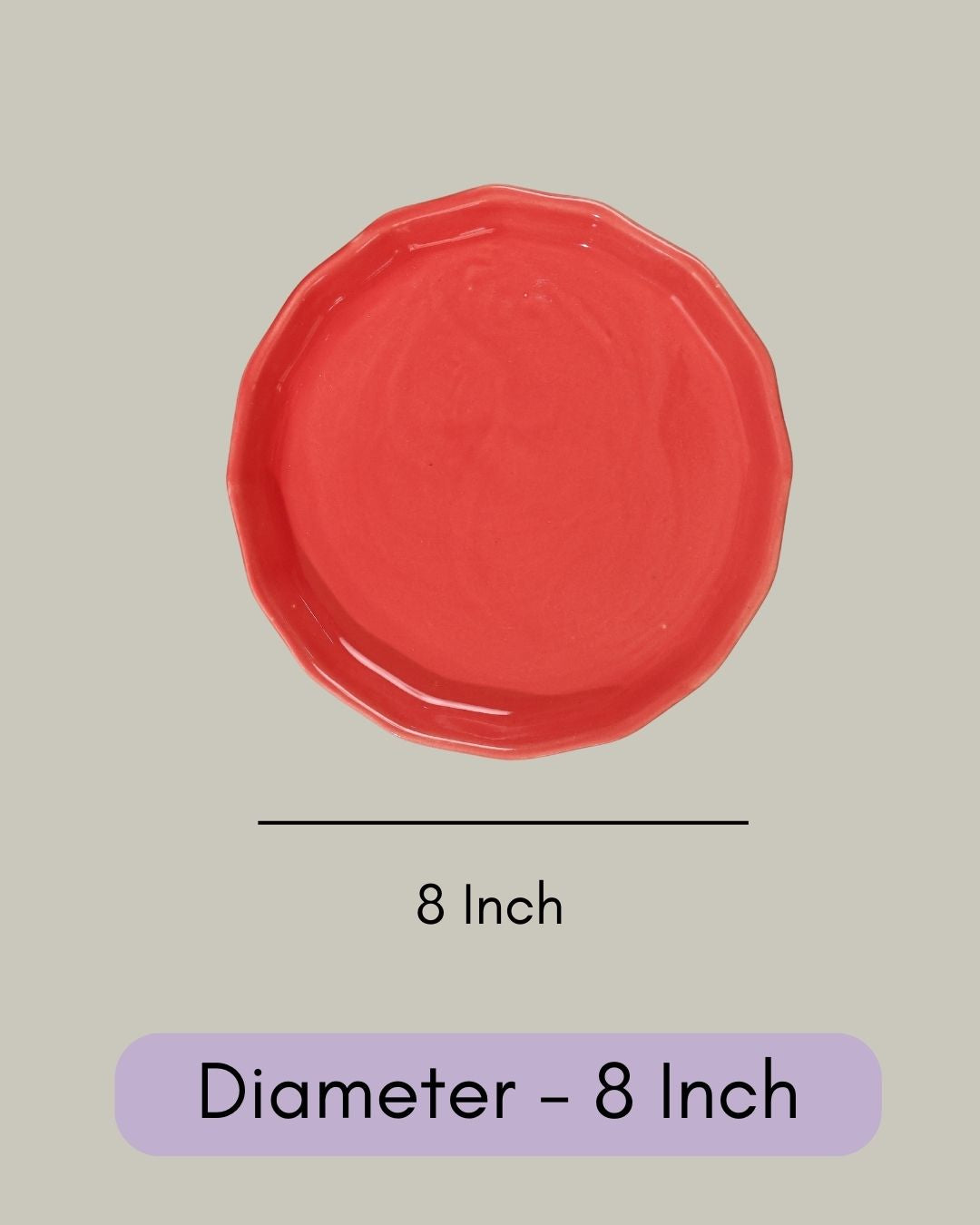 Pink Snack Plate