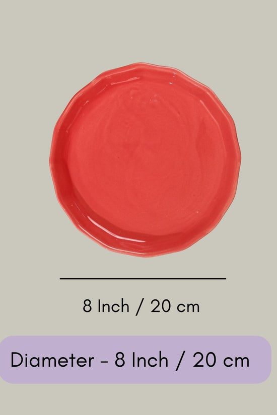 Pink Snack Plate