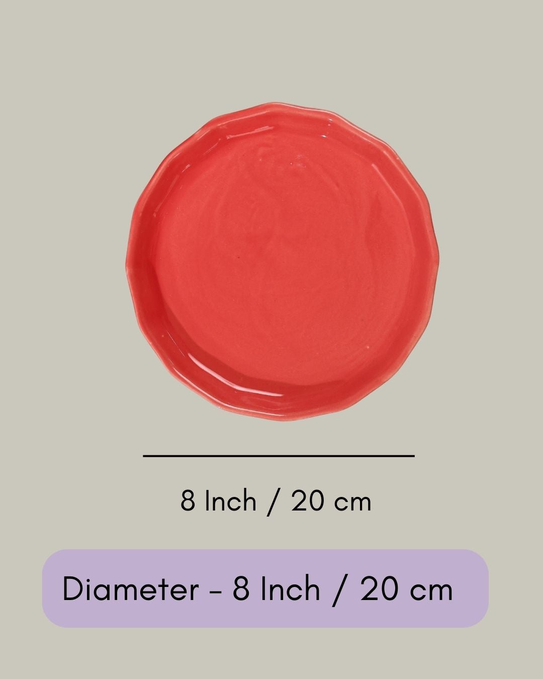 Pink Snack Plate
