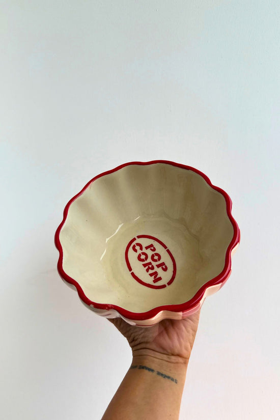 The BIG Popcorn Bowl made by ceramic