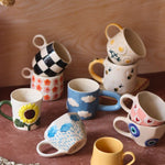 Set of 10 Bloom & Brew Mugs (for the price of 7) with premium quality material