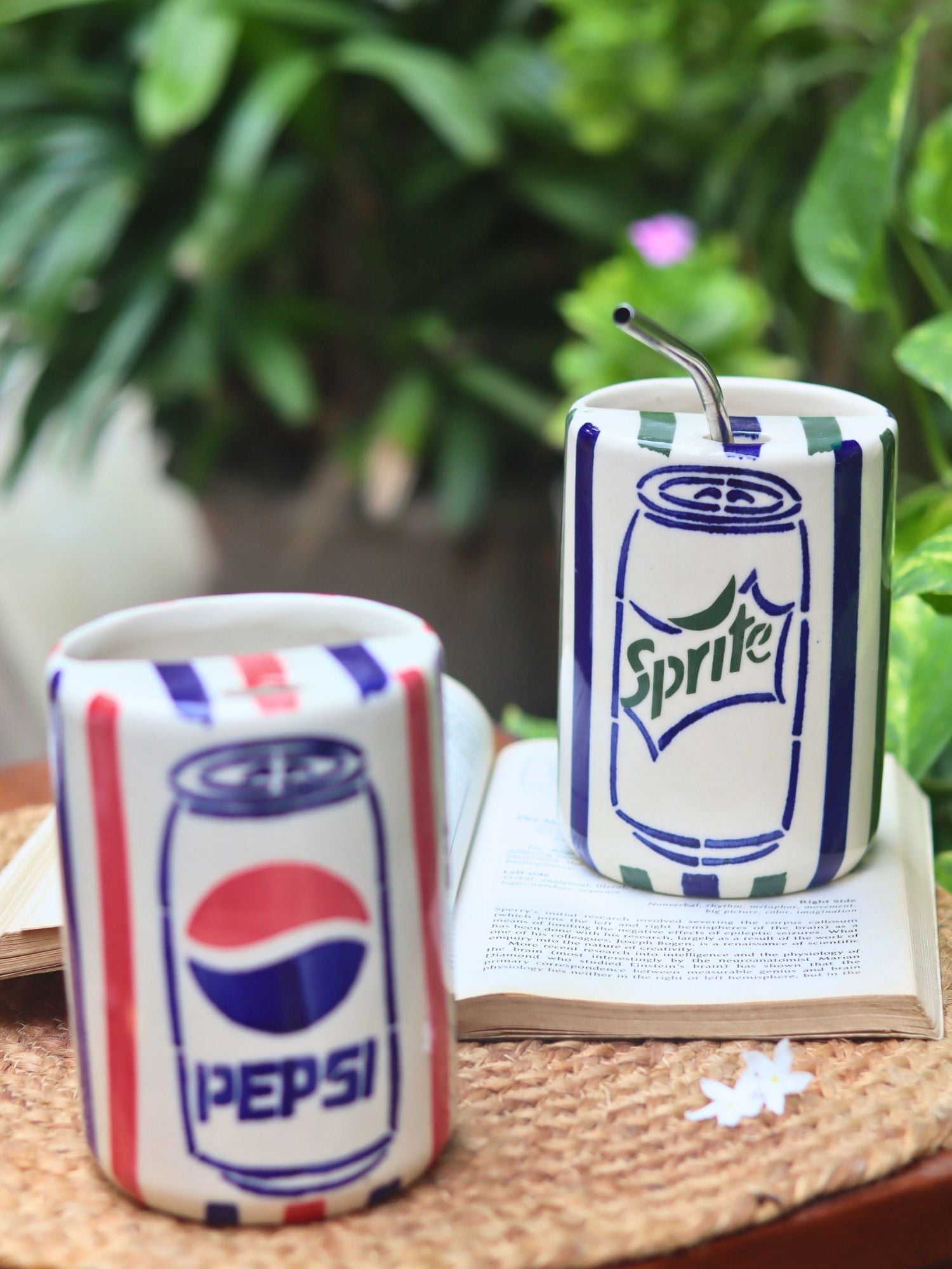 Set of 2 - Pepsi & Sprite Tumbler combo with premium quality material