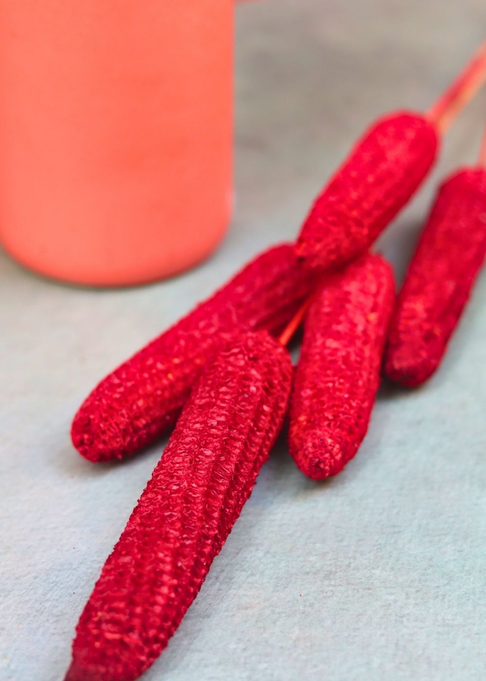Red Corn bunch handmade in India