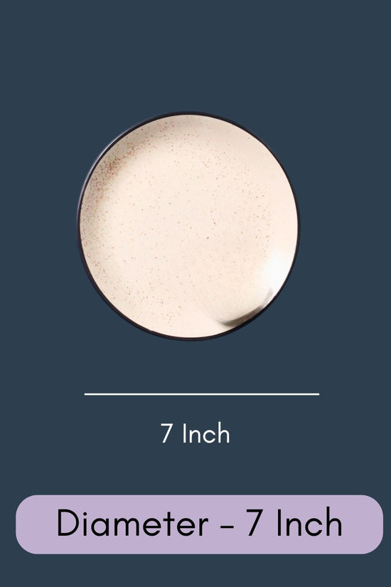 Basic White Quarter Plate