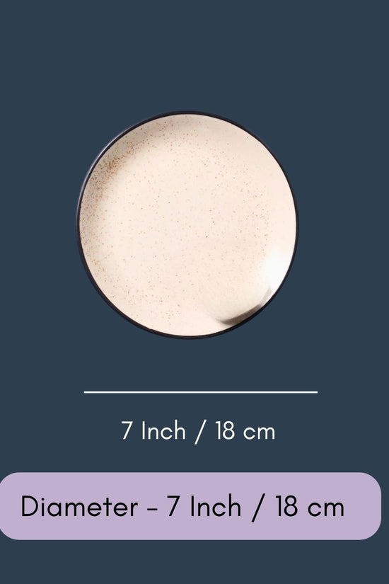 Basic White Quarter Plate
