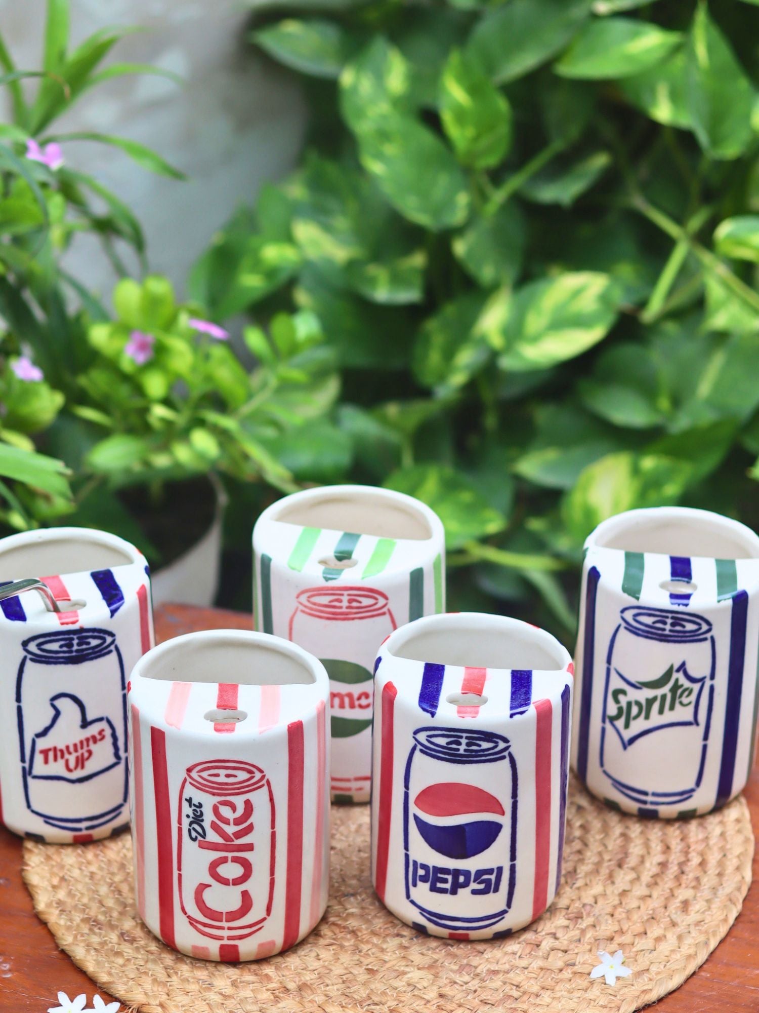 Set of 5 - The Soda Tumblers Combo with premium quality material