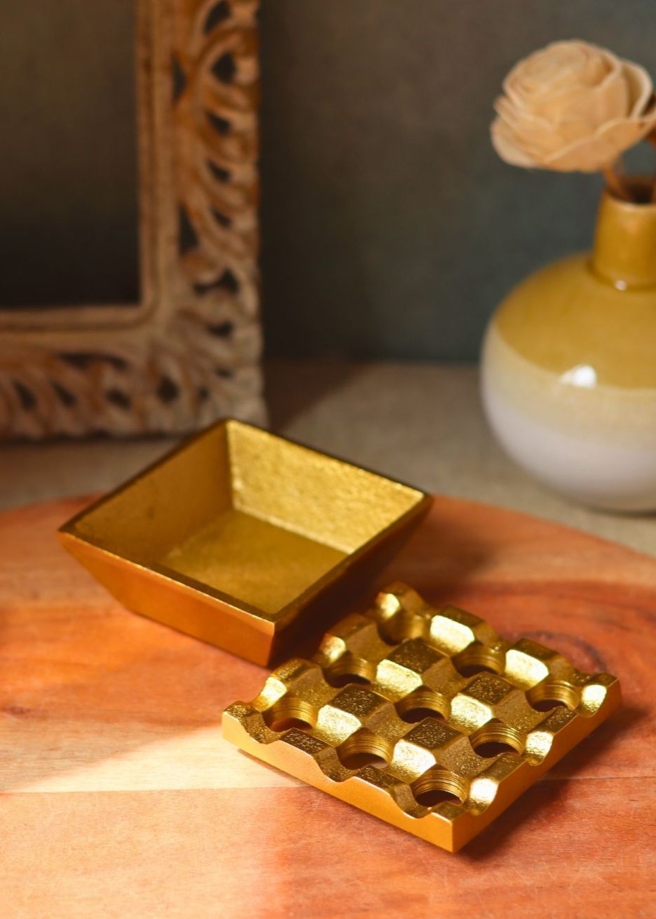 Amber Ashtray