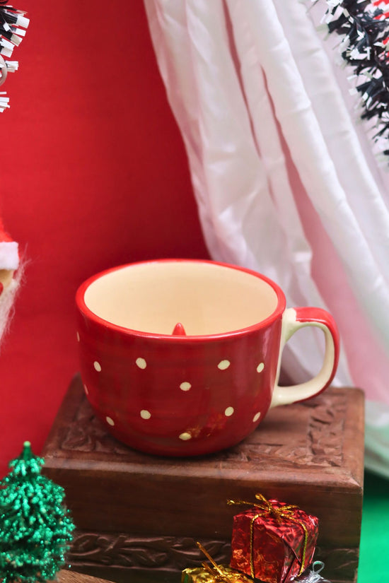 Holly Jolly Mug handmade in India