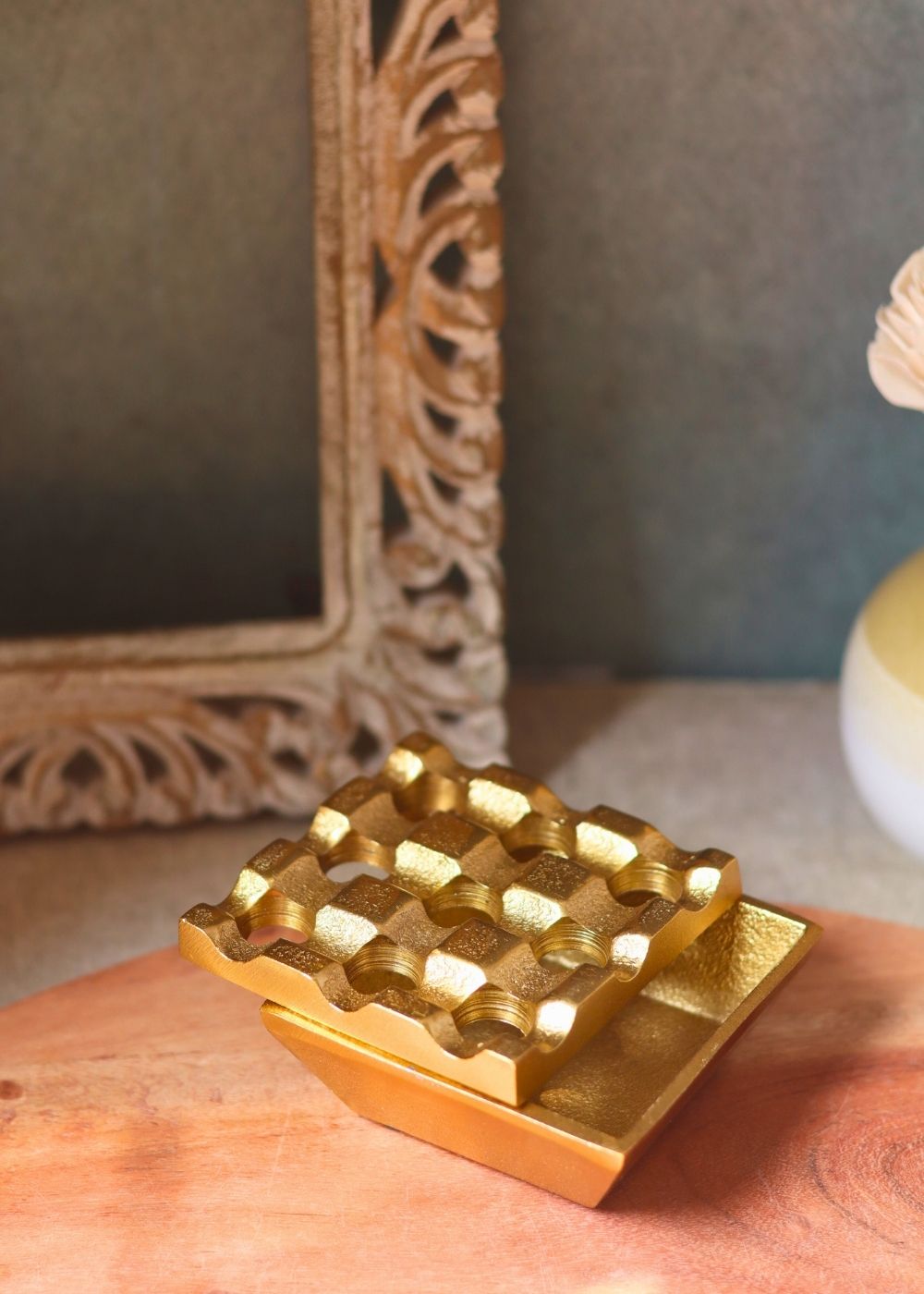 Amber Ashtray