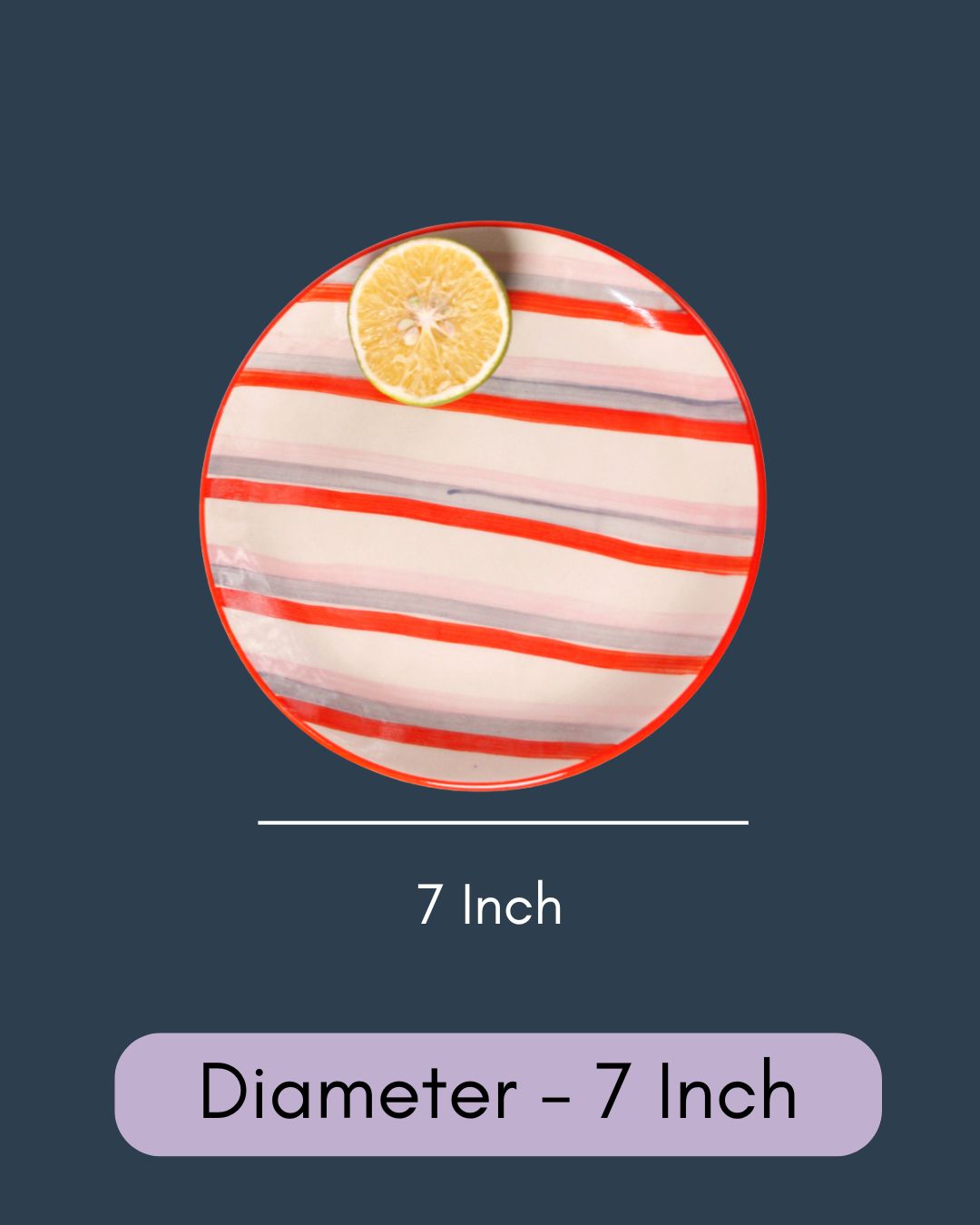 Marmalade Snack Plate (Set of Four - Get 2 FREE)