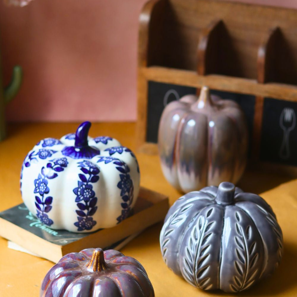 handmade Set of 4 - Pumpkin Dreams Set