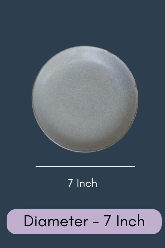 Earthy Quarter Plate