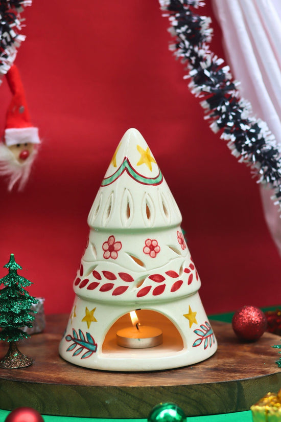 handmade Santa’s Light House for this christmas festive season