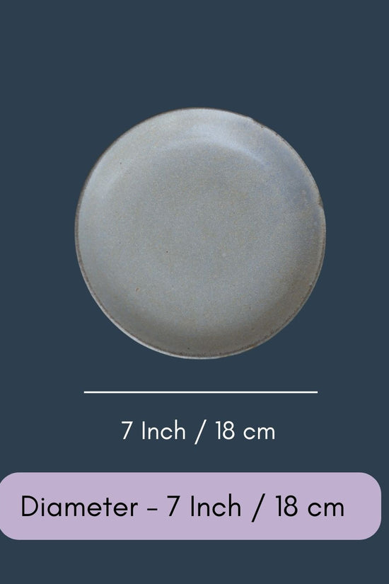 Earthy Quarter Plate