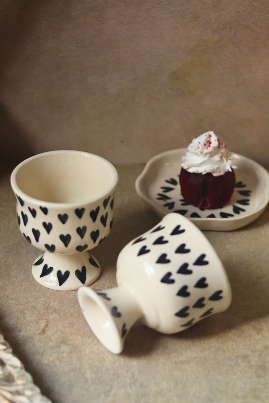 ice cream goblet, dinnerware
