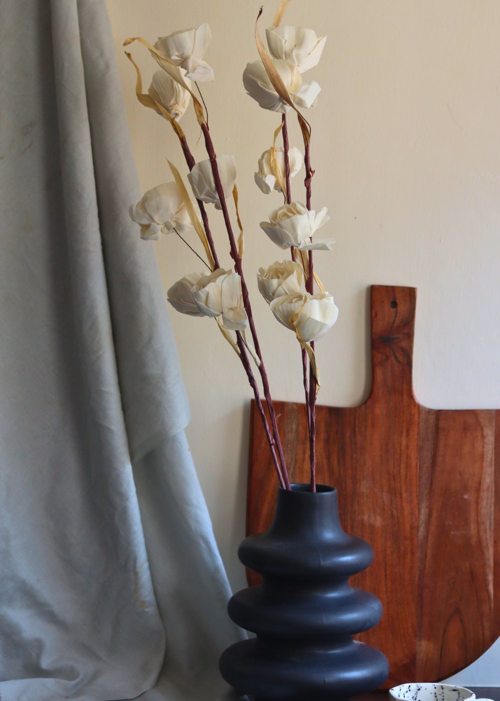 White Peony - Bunch In Vase