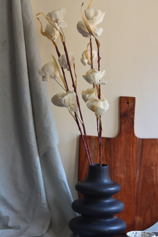White Peony - Bunch In Vase