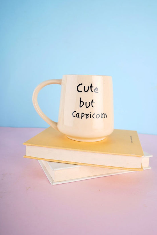 cute but capricorn mug with cute message 
