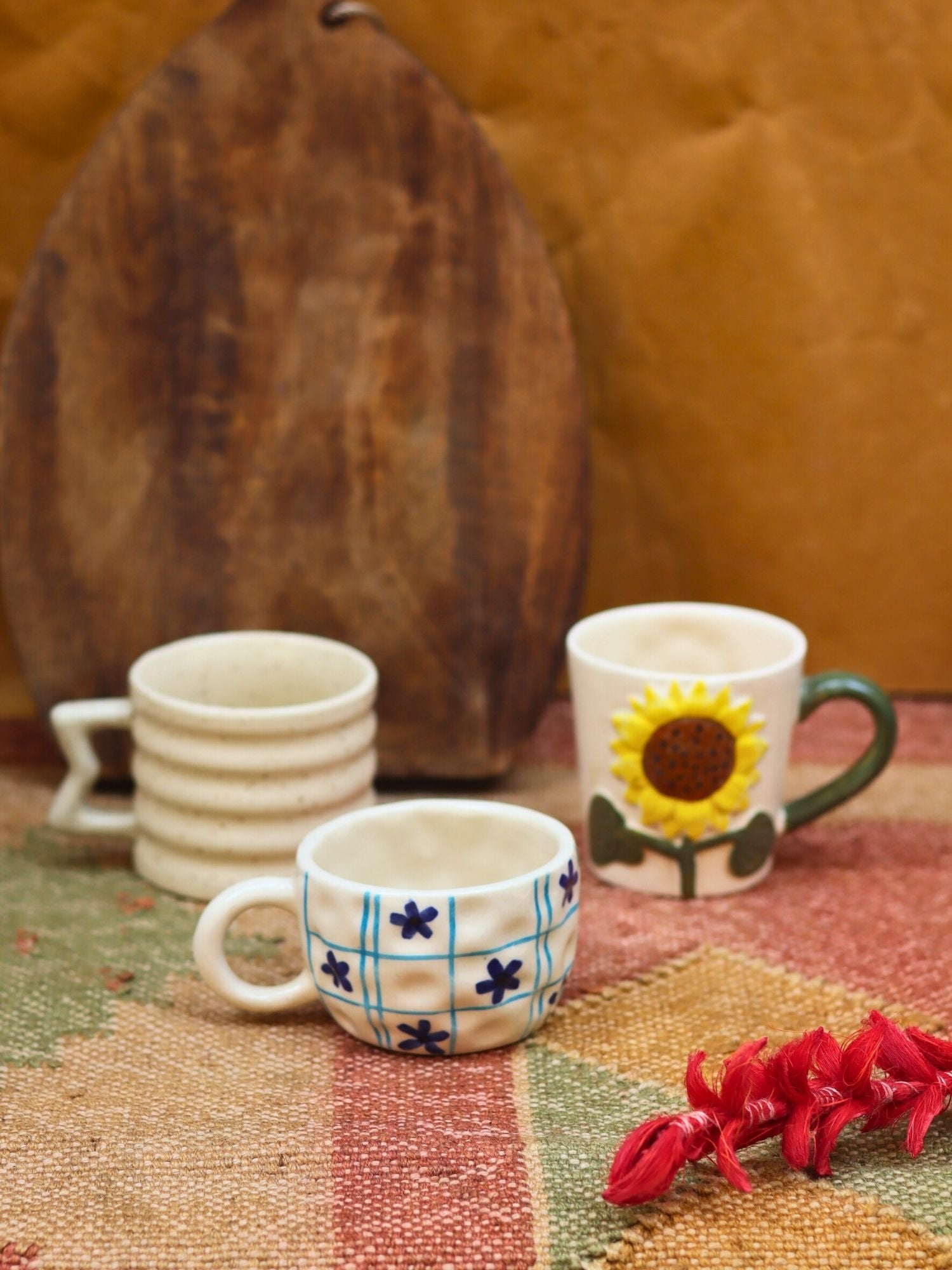 handmade Set of 3 - Brew Crew Mug combo