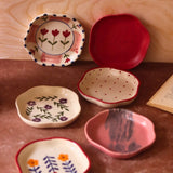 Set of 6 Sweet & Savor Handmade Dessert Plate (for the price of 5) with premium quality material