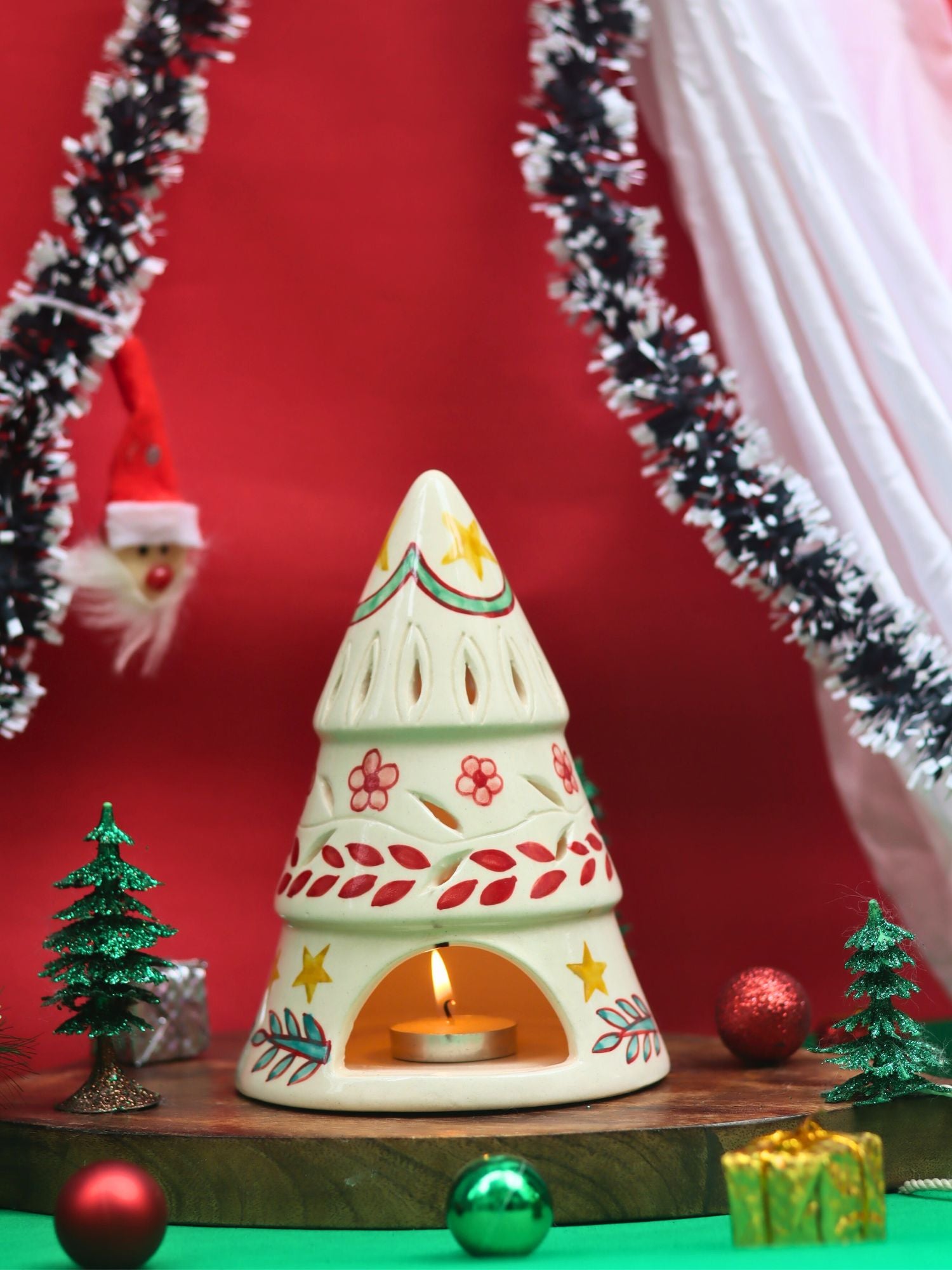 Santa’s Light House with premium quality material