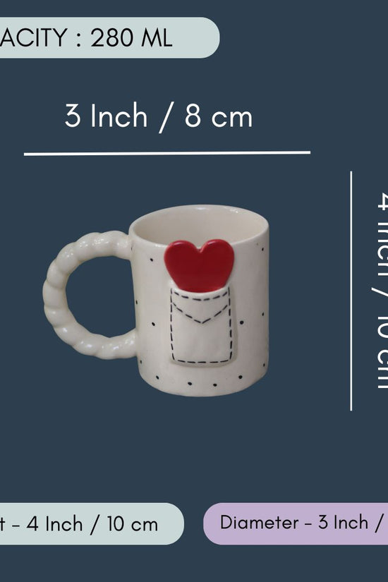Love Letter Mug & Love Letter Necklace in a Gift Box