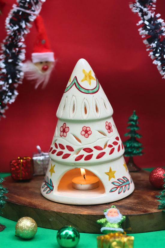 Santa’s Light House handmade in India