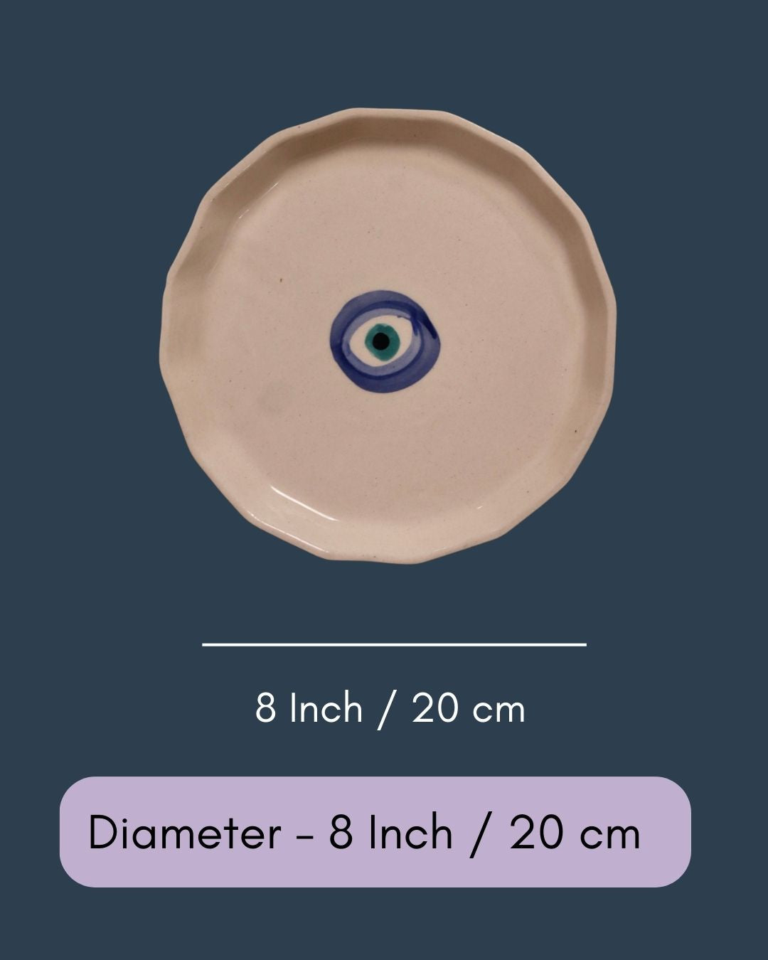 Evil Eye Plate in a Gift Box