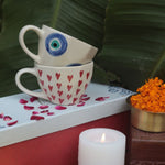 Heart & Evil Eye Mug Diwali Gift Box with premium quality material