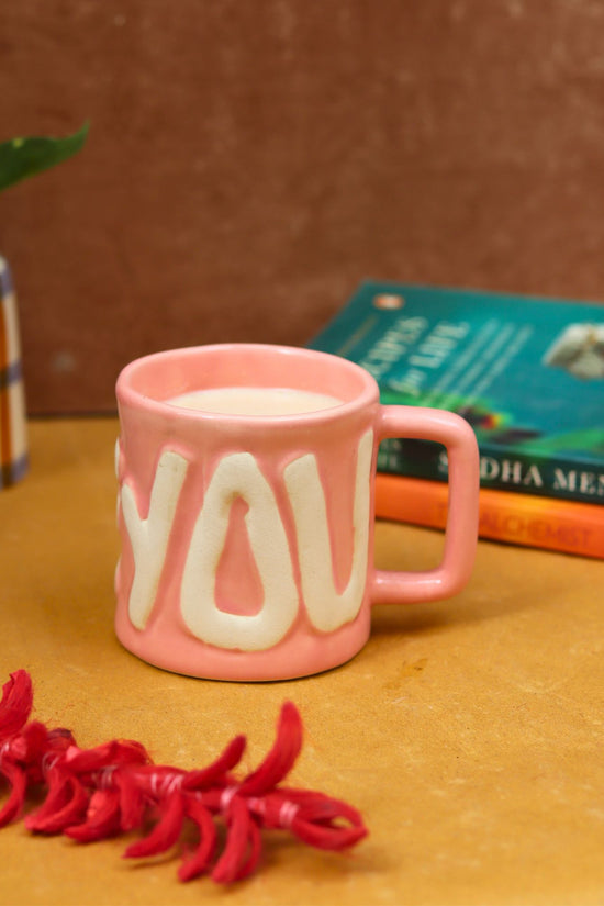 Love Embossed Mug microwave & Dishwasher safe