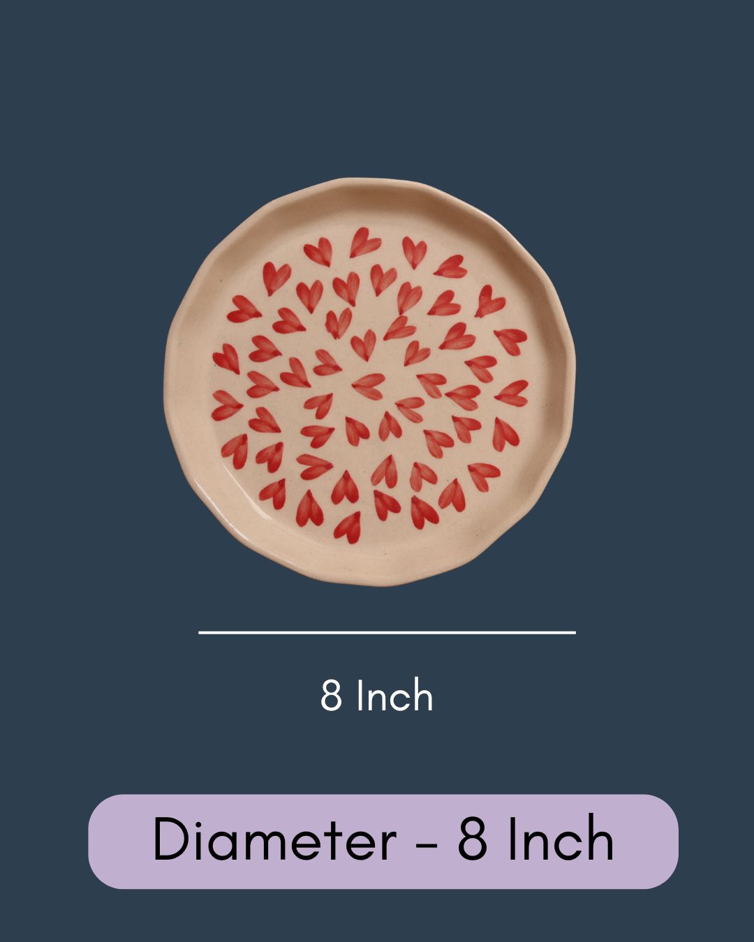 All Hearts Plate