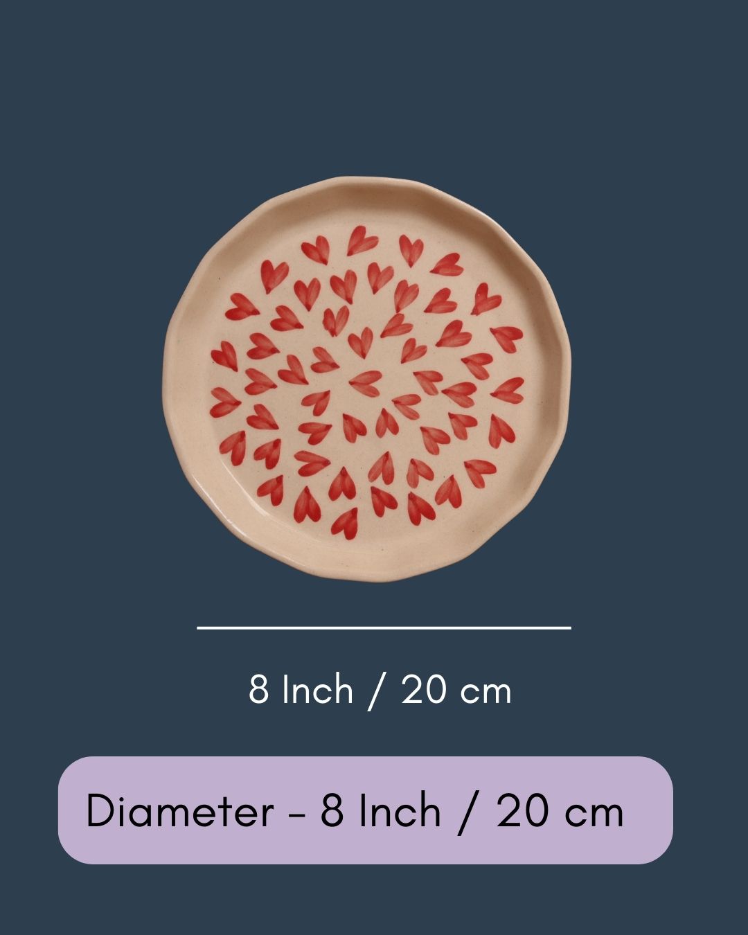 All Hearts Plate