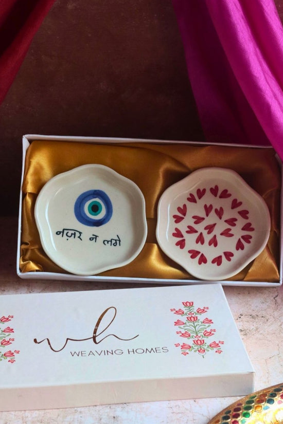 Handmade Nazar & All Heart Handmade Dessert Plate in a Gift Box