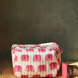 pink ele toiletry bag for your some essentials