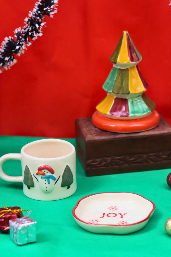 Set of 3 - Winter Wonderland combo made by ceramic