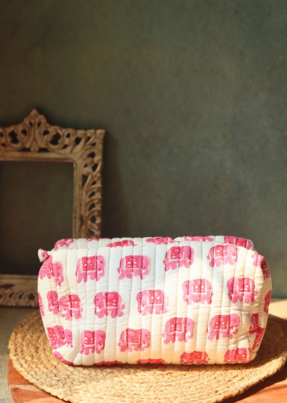 handmade toiletry bag