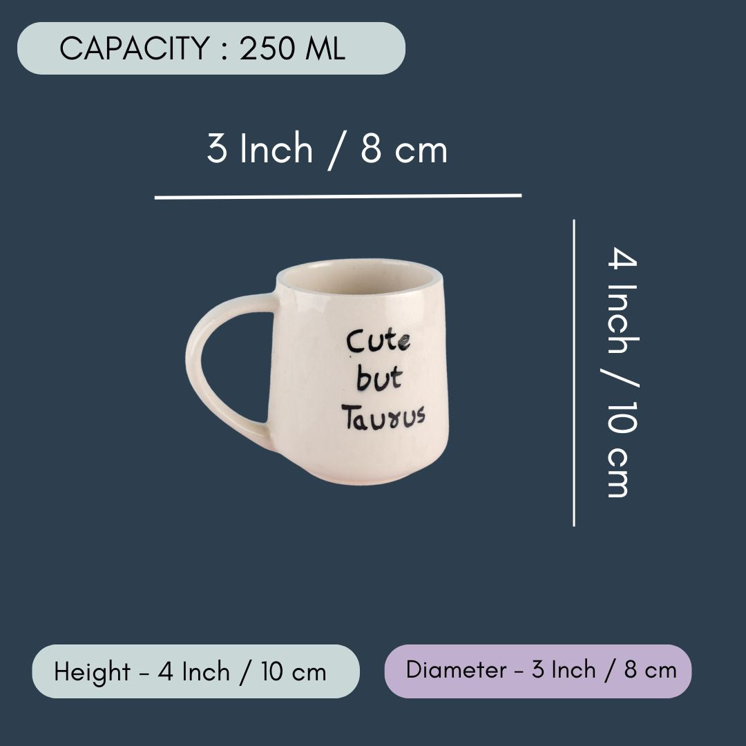 Cute But Taurus Mug in a Gift Box
