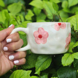 floral bliss mug made by ceramic