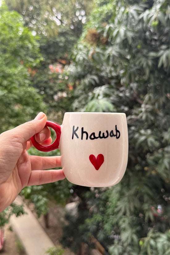 Khawab Mug made by ceramic