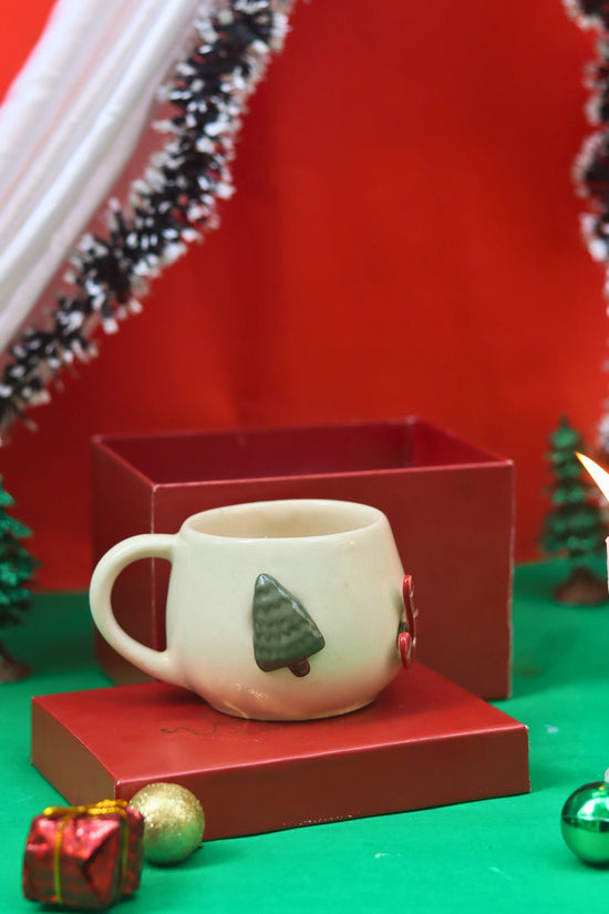 handmade Santa's Magnet  Mug in a Gift Box