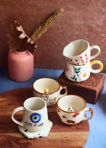 Set of 5 Hotselling Mugs made by ceramic